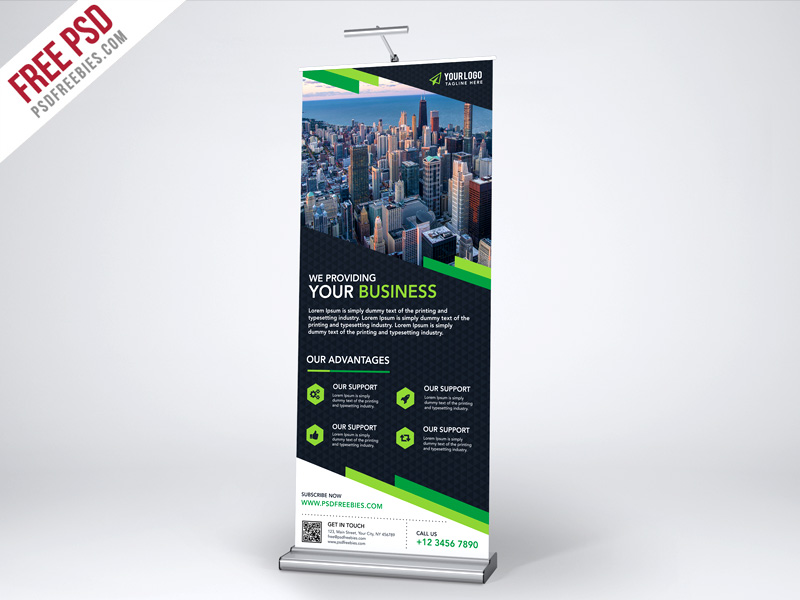 Detail Banner Template Psd Nomer 23