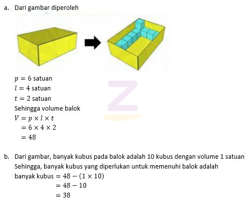 Detail Banyak Kubus Satuan Pada Gambar Adalah Nomer 29