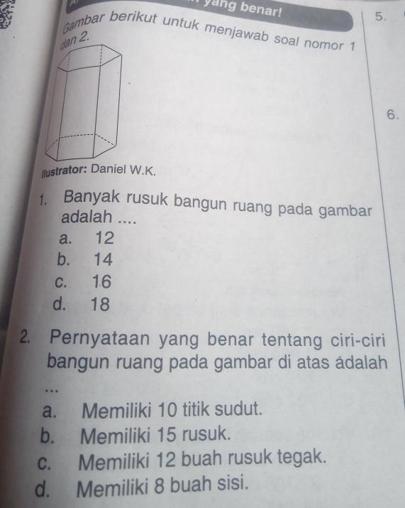 Detail Banyak Rusuk Bangun Ruang Pada Gambar Adalah Nomer 44