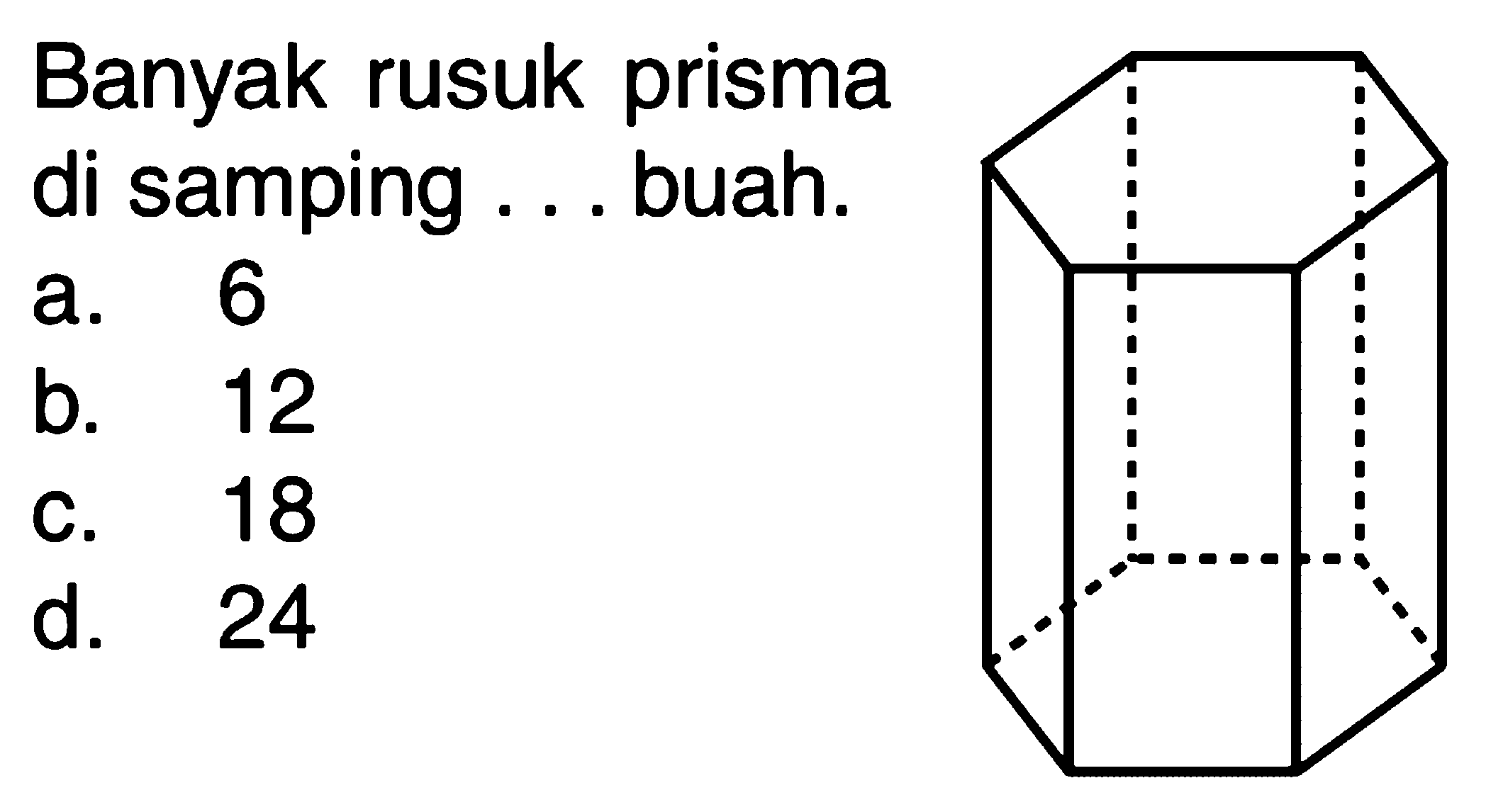 Detail Banyak Rusuk Bangun Ruang Pada Gambar Di Samping Adalah Nomer 53