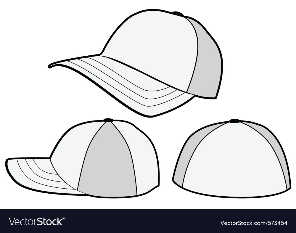 Detail Baseball Cap Template Illustrator Nomer 2