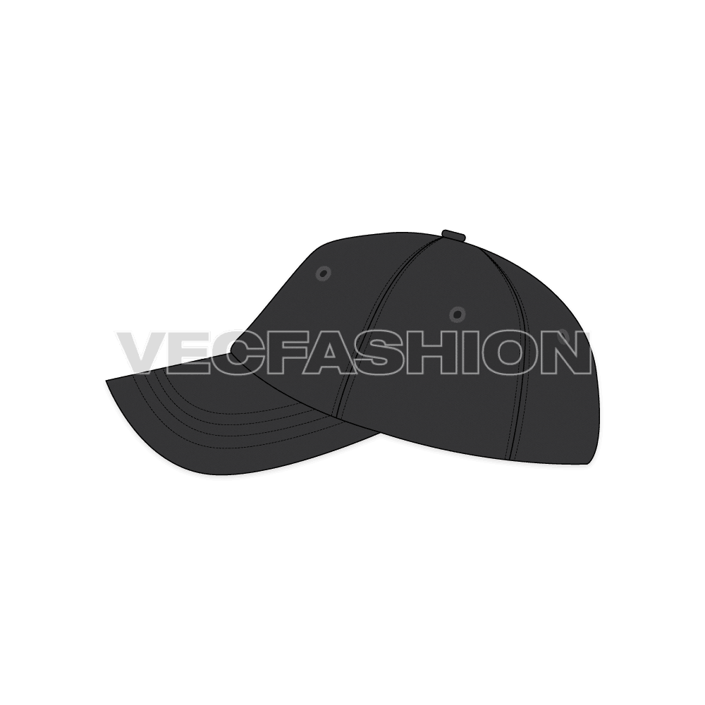 Detail Baseball Cap Template Illustrator Nomer 42