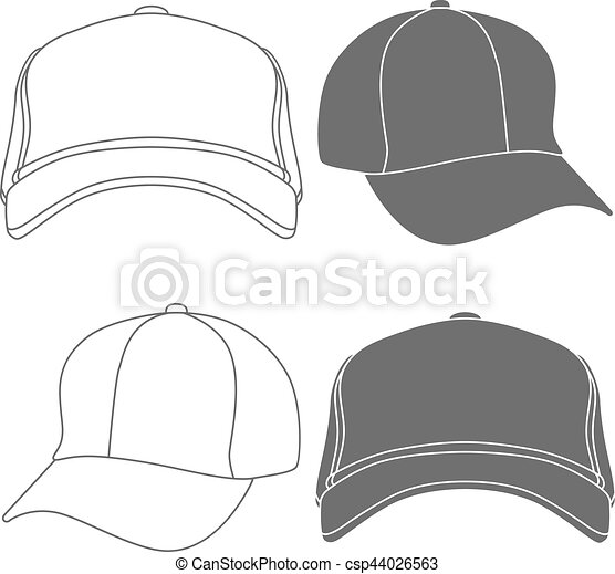 Detail Baseball Cap Template Illustrator Nomer 9