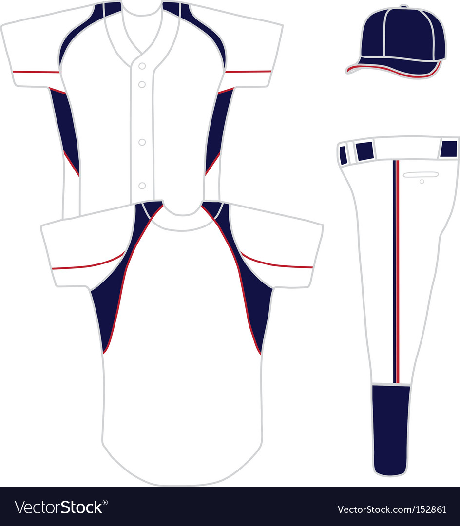 Detail Baseball Jersey Template Vector Nomer 10