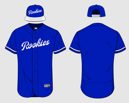 Detail Baseball Jersey Template Vector Nomer 24