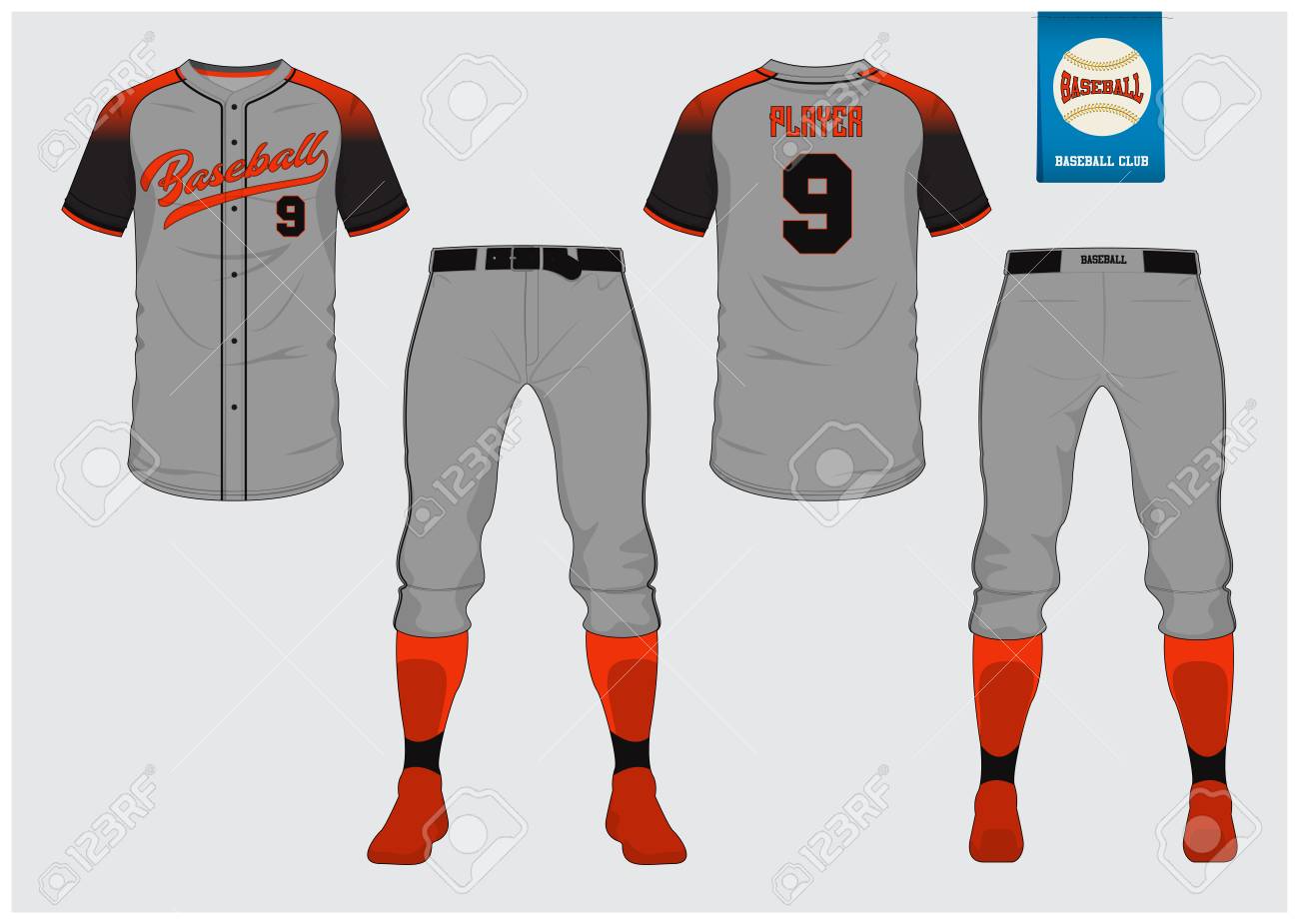 Detail Baseball Jersey Template Vector Nomer 25