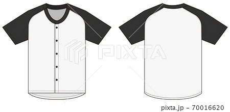 Detail Baseball Jersey Template Vector Nomer 26