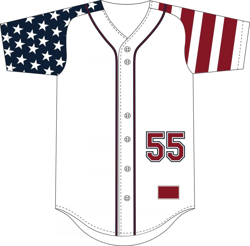 Detail Baseball Jersey Template Vector Nomer 37