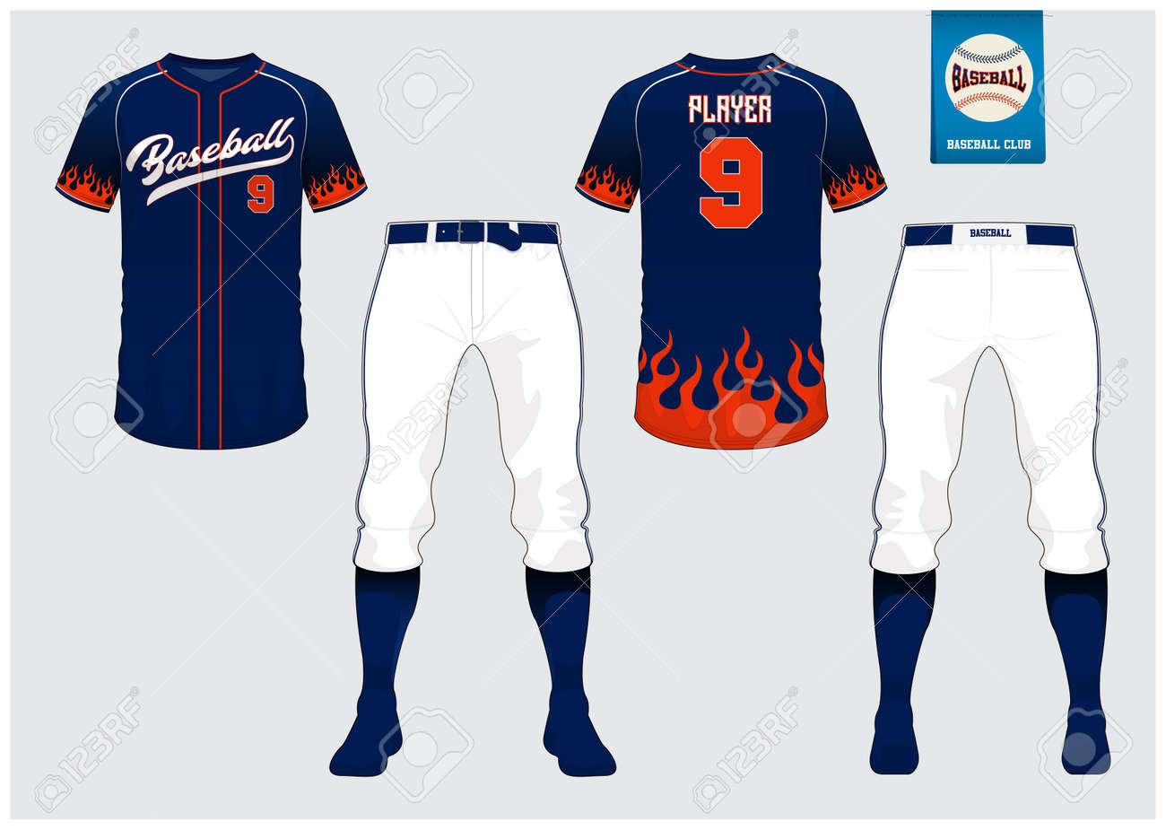 Detail Baseball Jersey Template Vector Nomer 41