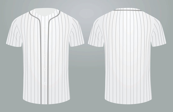 Detail Baseball Jersey Template Vector Nomer 6