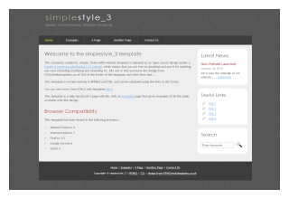 Detail Basic Html Template Nomer 12