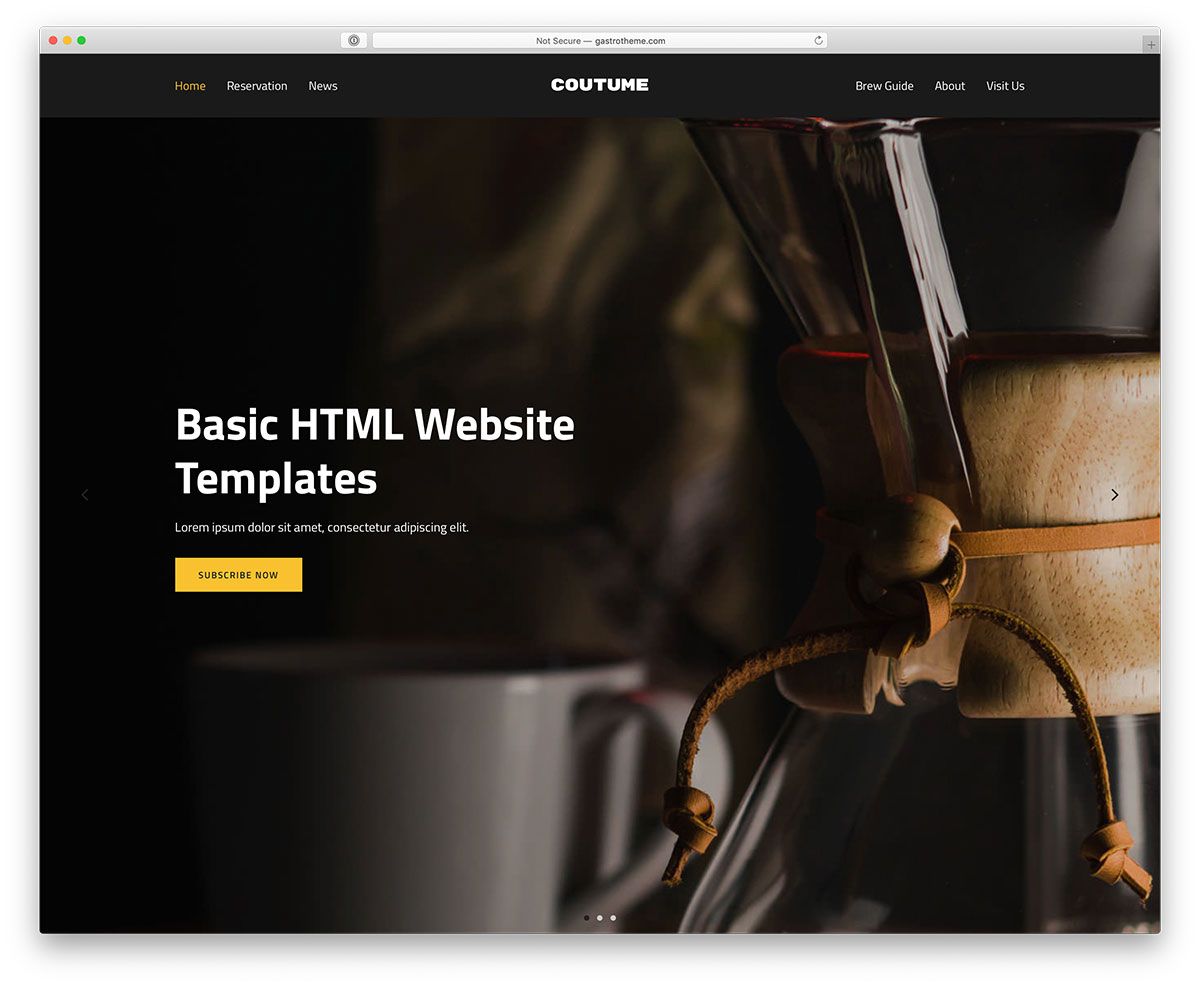 Detail Basic Html Template Nomer 31