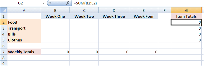 Detail Basic Spreadsheet Template Nomer 34