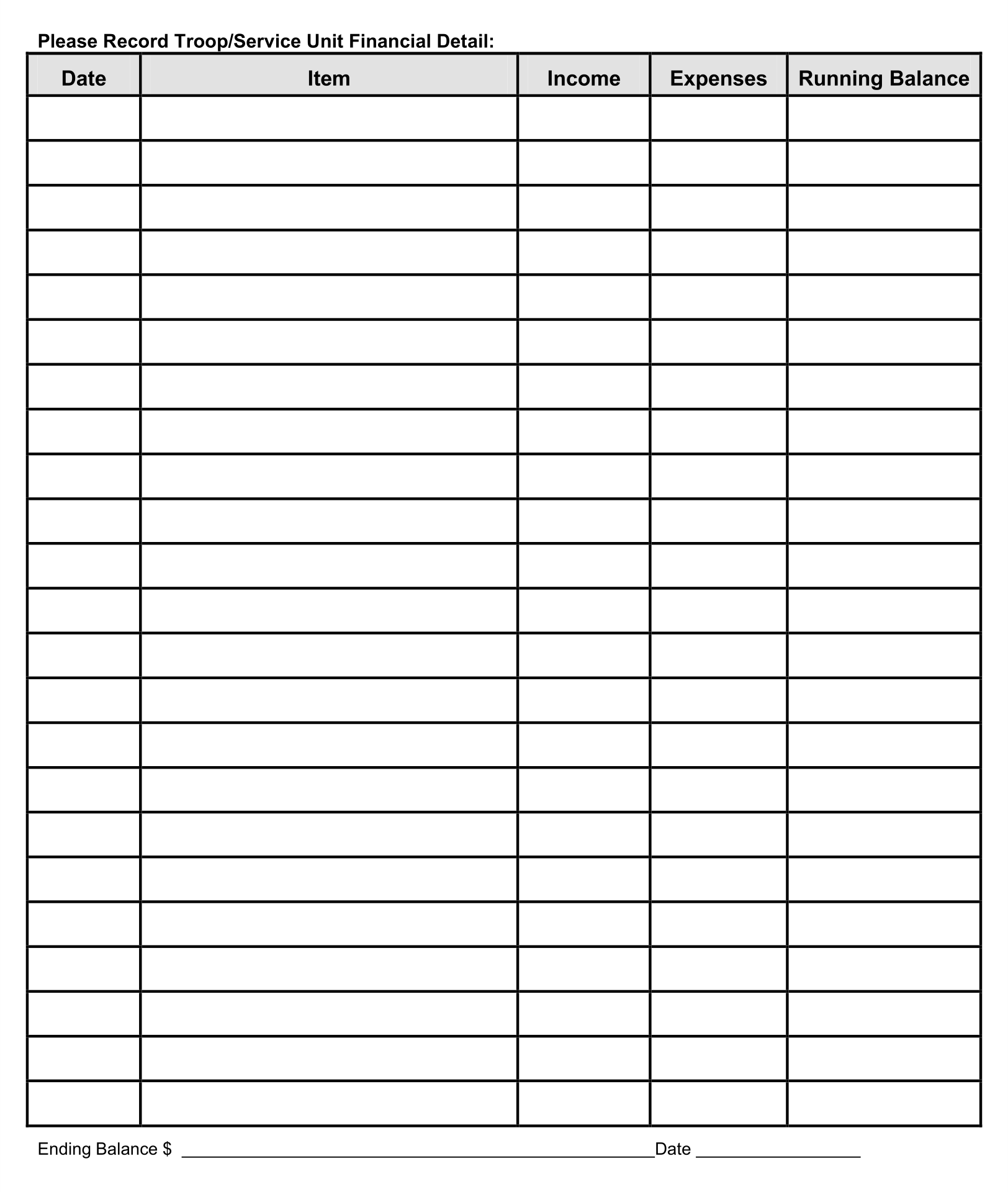 Detail Basic Spreadsheet Template Nomer 49