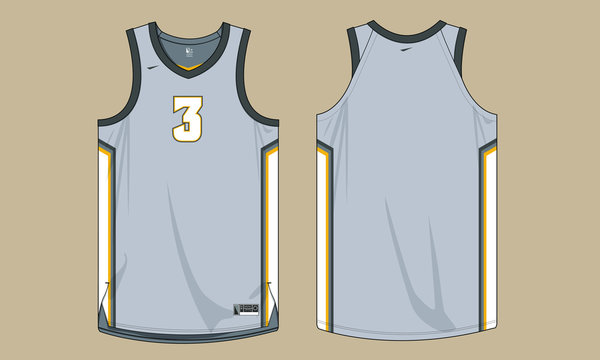 Basketball Jersey Template - KibrisPDR