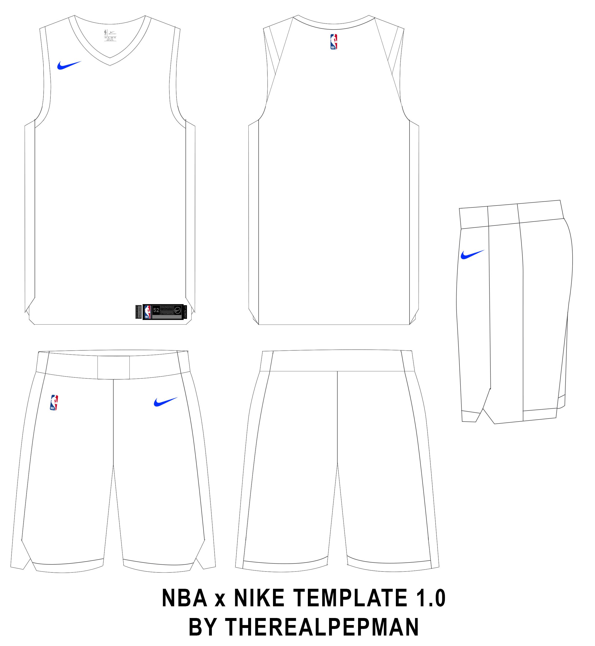 Detail Basketball Jersey Template Nomer 4