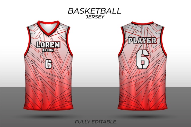 Detail Basketball Jersey Template Vector Nomer 31