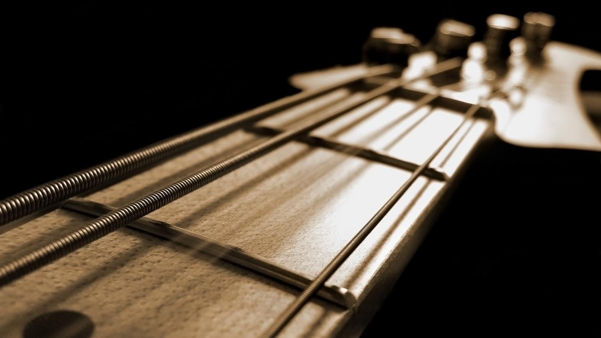 Detail Bass Guitar Wallpaper Nomer 3