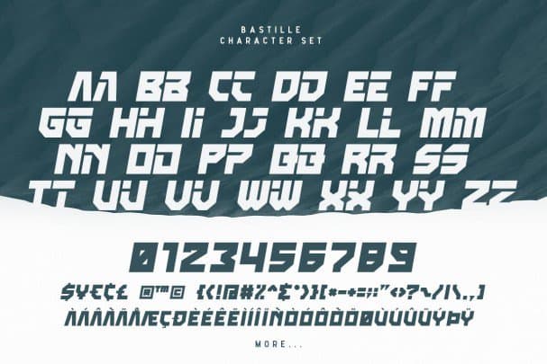 Detail Bastille Font Download Nomer 3