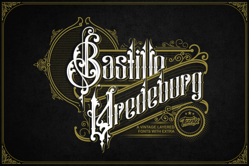 Detail Bastille Font Download Nomer 8