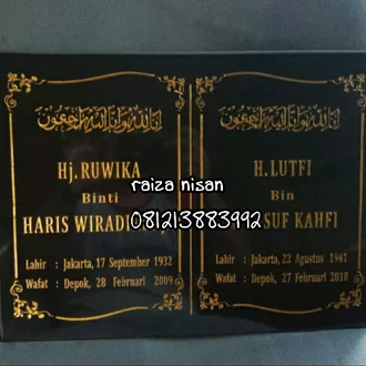 Detail Batu Nisan Model Buku Nomer 47