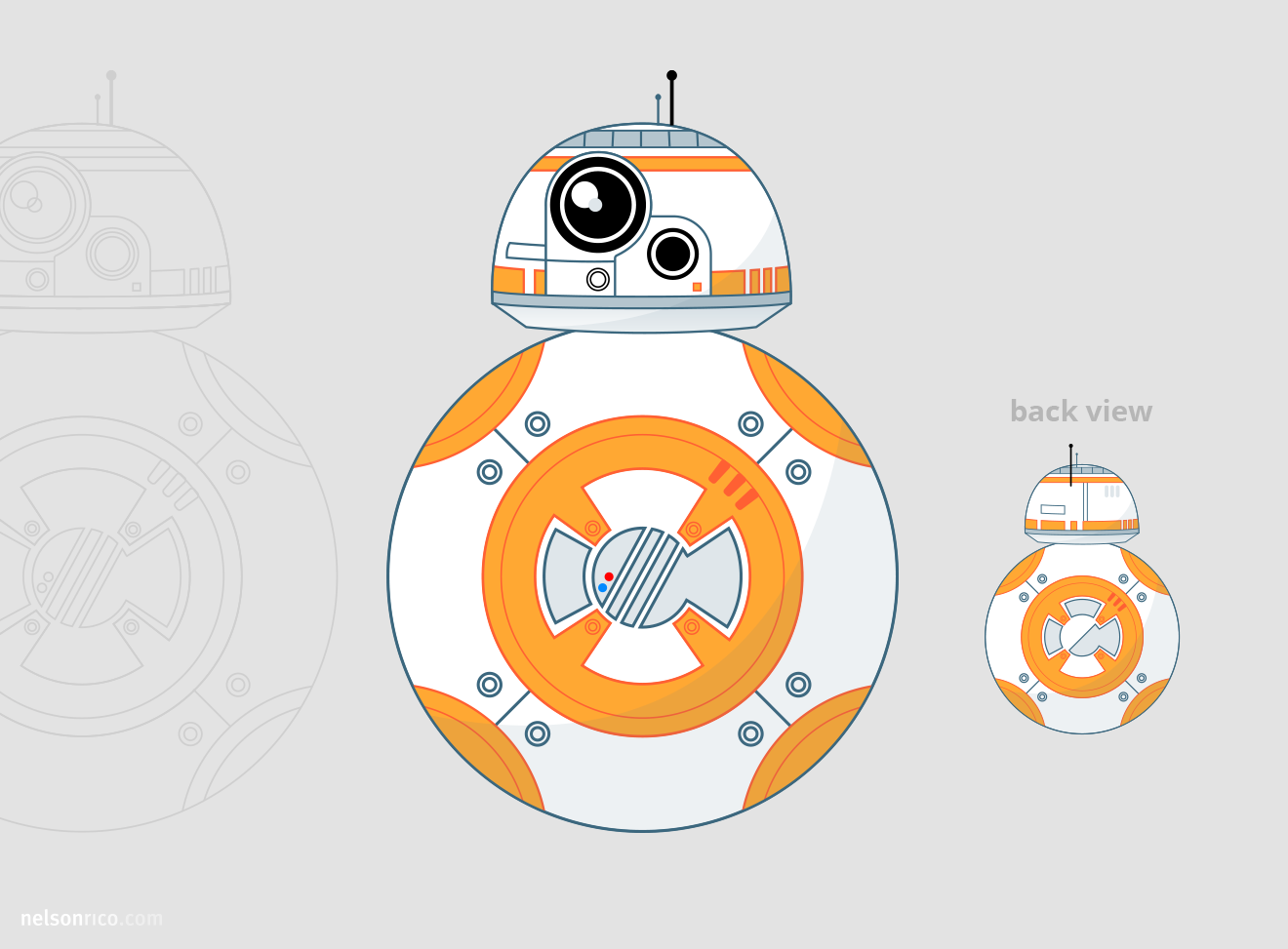 Detail Bb8 Design Template Nomer 7