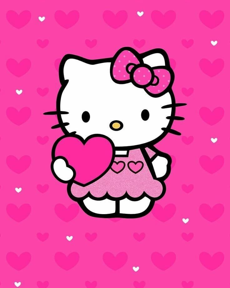 Detail Bbm Theme Hello Kitty Nomer 24