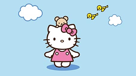 Detail Bbm Theme Hello Kitty Nomer 34