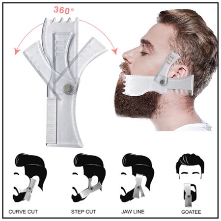 Detail Beard Styling Template Nomer 2