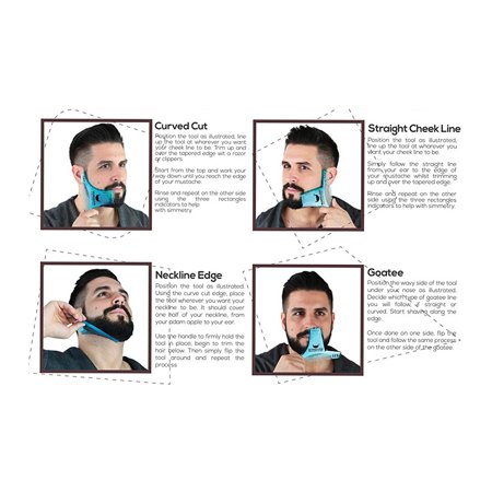 Detail Beard Styling Template Nomer 11