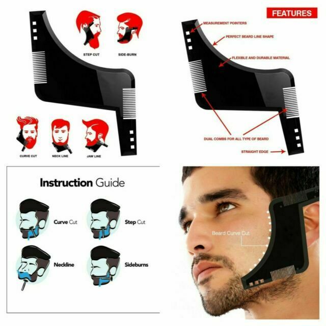 Detail Beard Styling Template Nomer 45