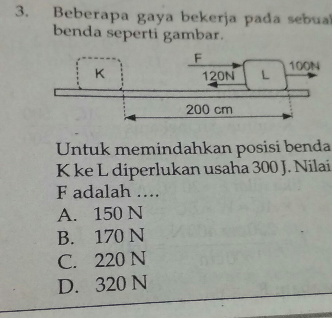 Detail Beberapa Gaya Bekerja Pada Sebuah Benda Seperti Gambar Berikut Nomer 3