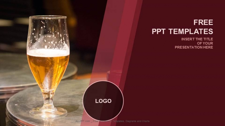 Detail Beer Powerpoint Template Nomer 8