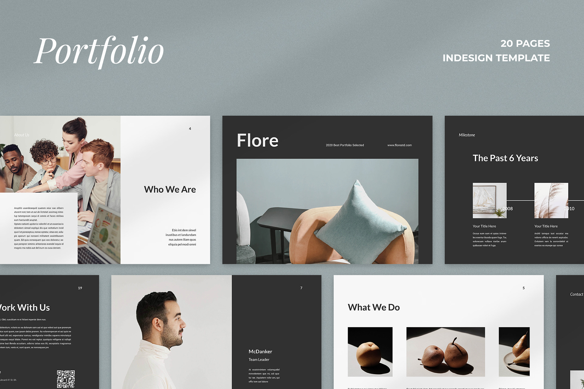 Detail Behance Portfolio Template Nomer 11