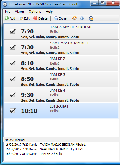 Detail Bel Untuk Sekolah Nomer 25