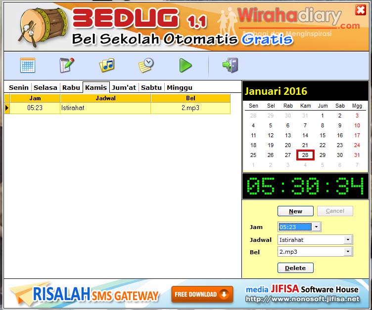 Detail Bel Untuk Sekolah Nomer 38