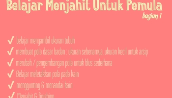 Detail Belajar Menjahit Baju Untuk Pemula Nomer 20