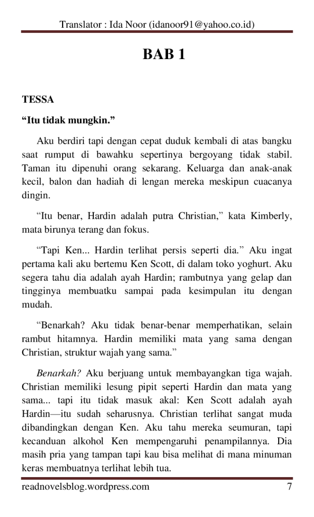 Detail Beli Buku After Anna Todd Nomer 35