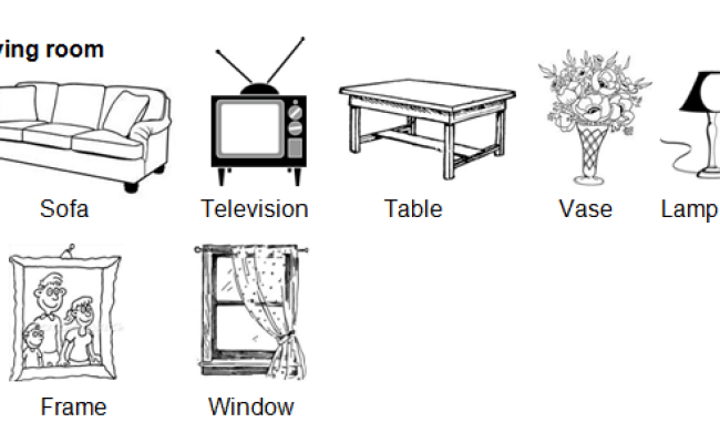 Detail Benda Di Ruang Tamu Dalam Bahasa Inggris Beserta Gambar Nomer 3