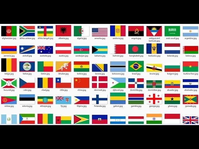 Detail Bendera Dunia Beserta Namanya Nomer 3