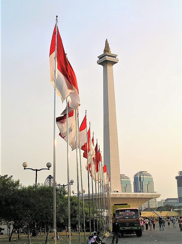 Detail Bendera Indonesia Gambar Pulau Jpg Nomer 29