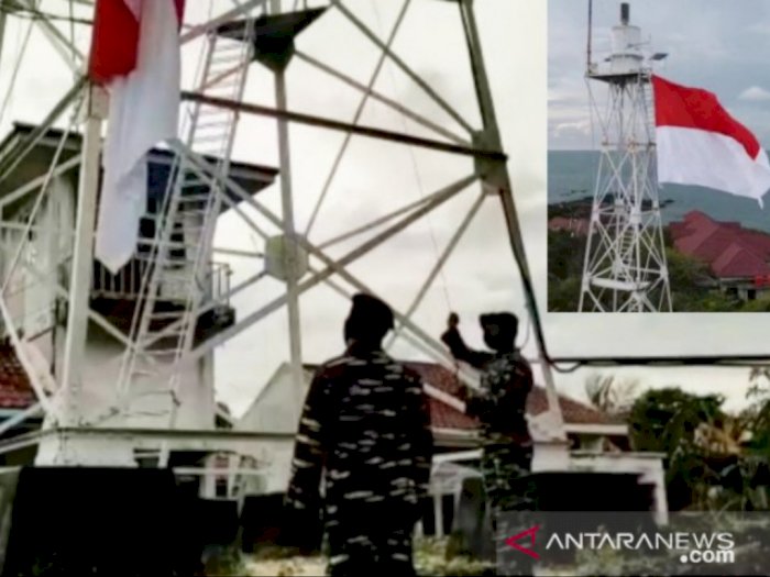 Detail Bendera Indonesia Gambar Pulau Jpg Nomer 41