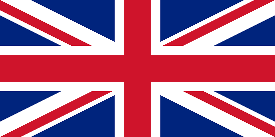 Bendera Inggris Vektor - KibrisPDR