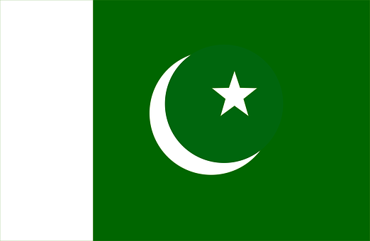 Detail Bendera Negara Pakistan Nomer 2