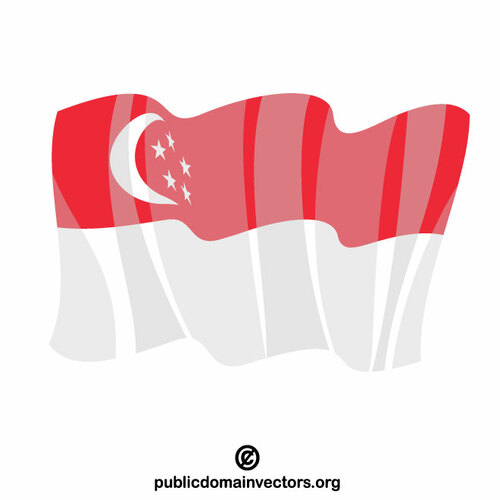 Detail Bendera Singapura Adalah Nomer 46