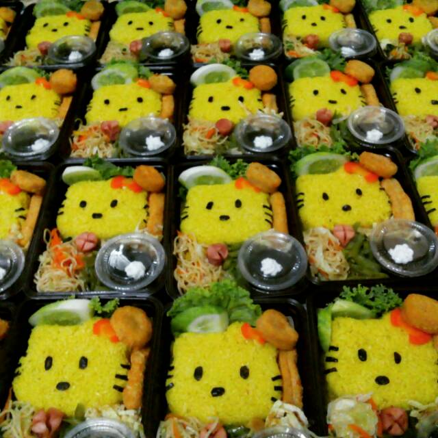 Detail Bento Hello Kitty Nasi Kuning Nomer 11