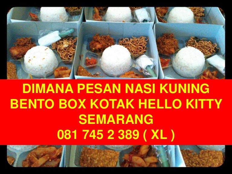 Detail Bento Hello Kitty Nasi Kuning Nomer 45