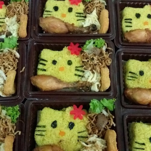 Detail Bento Hello Kitty Nasi Kuning Nomer 8