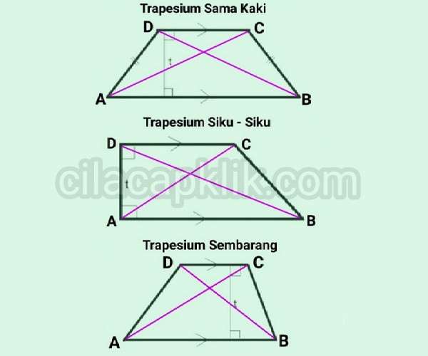 Detail Bentuk Bentuk Trapesium Nomer 3