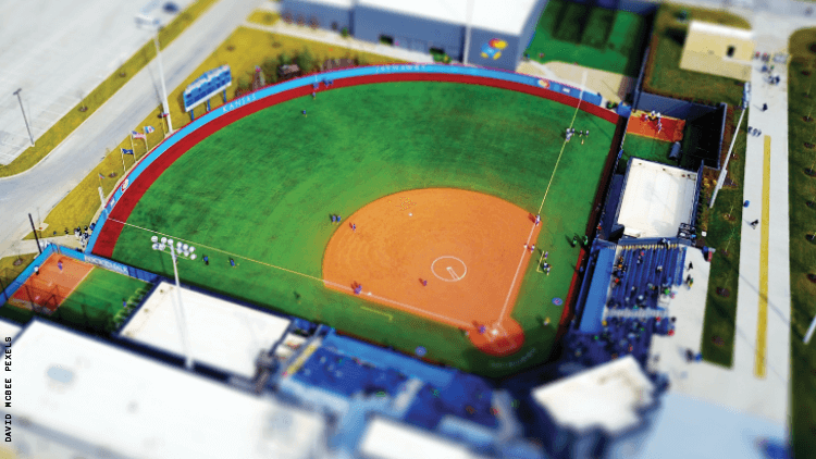 Detail Bentuk Lapangan Baseball Nomer 11